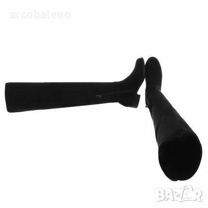 Дамски велурени ботуши над коляното , снимка 2 - Дамски ботуши - 48756567