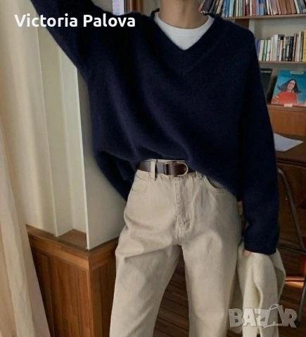 Ексклузивен UNISEX пуловер ESSENTIEL ANTWERP , снимка 14 - Пуловери - 52262831