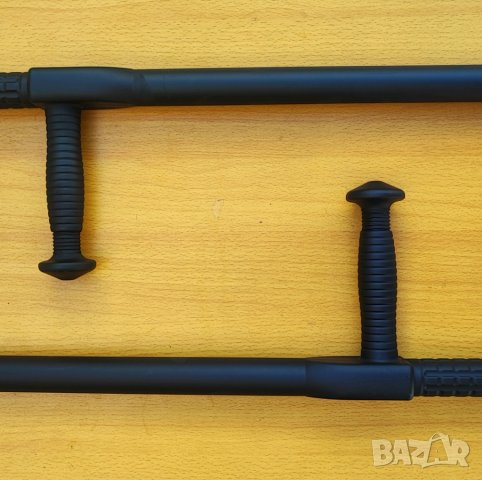 Тонфа Y , Здрава оригинална гумирана пластмасова палка 620 грама, снимка 2 - Спортна екипировка - 38148883
