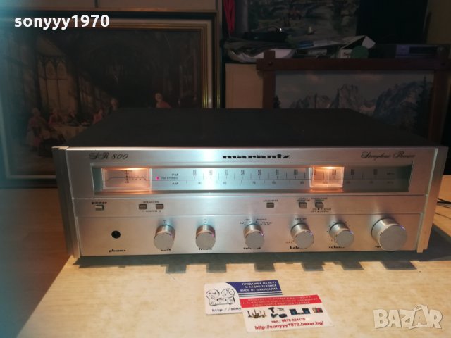 marantz sr800 usa stereo receiver 0312201902, снимка 9 - Ресийвъри, усилватели, смесителни пултове - 31005404