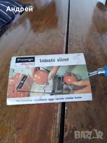 Стар домакински уред за рязане на домати, снимка 2 - Други ценни предмети - 50434885