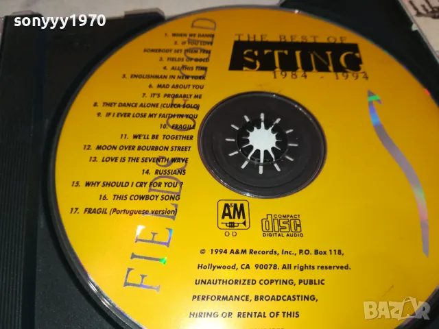 STING-CD 0603250700, снимка 9 - CD дискове - 49382704
