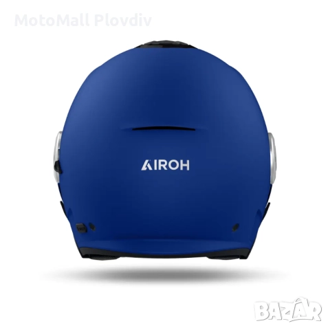 Онлайн Промо Airoh Скутерска каска Helyos Color Blue Matt, снимка 3 - Аксесоари и консумативи - 51669985