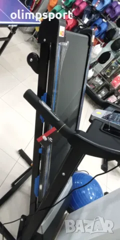 електрическа бягъща пътека нова   Перфектна за дома – компактна, мощна и удобна. , снимка 2 - Фитнес уреди - 50429485