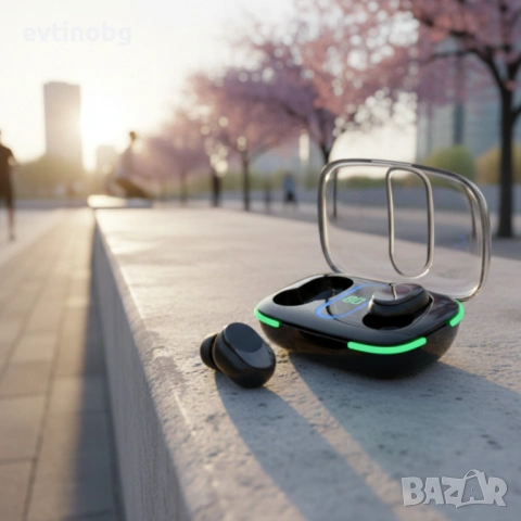 Стерео безжични слушалки КLGO HK-90BL Bluetooth 5.0 – Pure BASS, снимка 2 - Bluetooth слушалки - 53925582