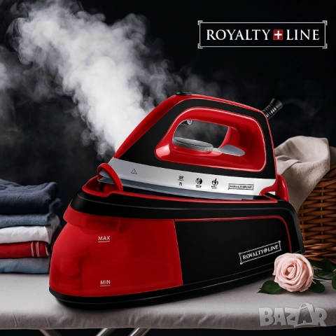 Професионална ютия с парогенератор Royalty Line RL-DBST-2300W.1, снимка 7 - Ютии - 52142355