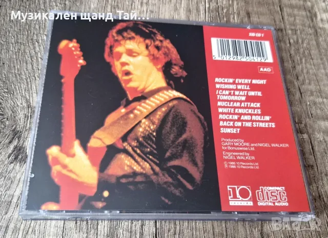 Компакт Дискове - Рок - Метъл: Gary Moore - Live In Japan, снимка 2 - CD дискове - 55779549