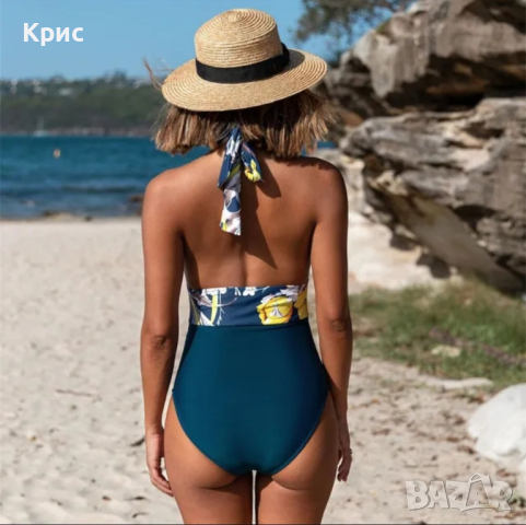 Цял бански костюм, размери M и L, снимка 2 - Бански костюми - 44610809