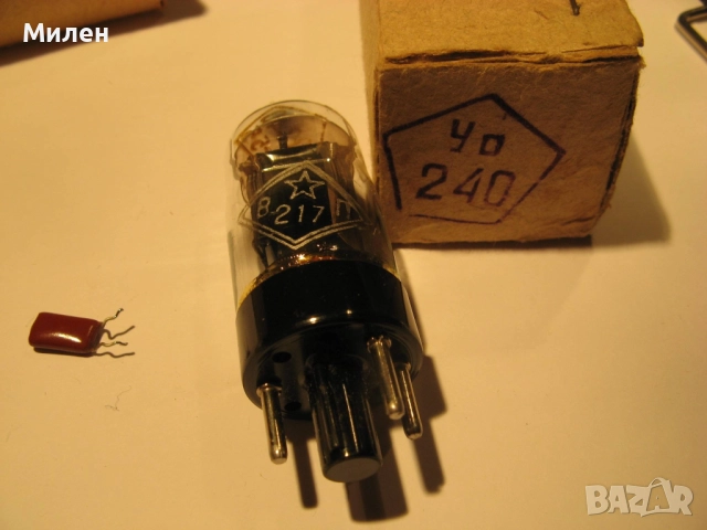 Радиолампи УО-240 - директноотопляеми триоди, снимка 2 - Други - 52771964
