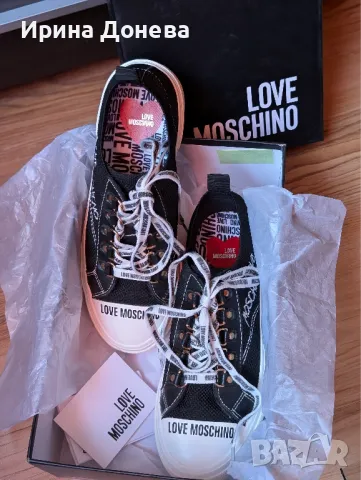 Дамски кецове Love Moschino 38 номер, снимка 1