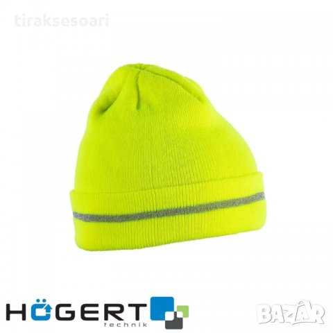 Плетена сигнална шапка HOGERT жълта