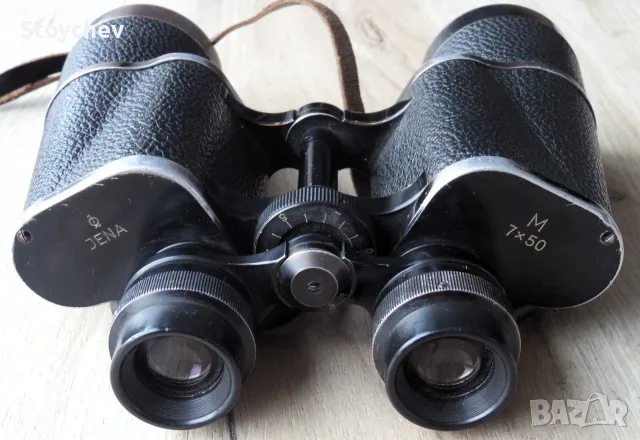 Бинокъл Carl Zeiss Jena 7х50, снимка 2 - Антикварни и старинни предмети - 56370851