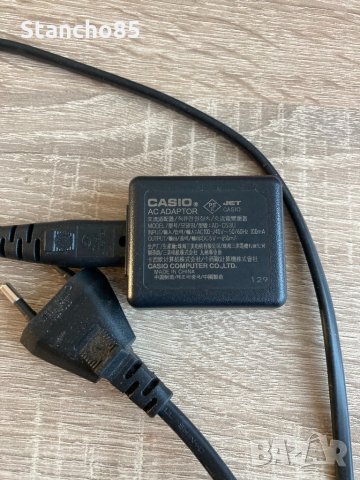 Casio jet адаптор, снимка 1 - Батерии, зарядни - 30147524