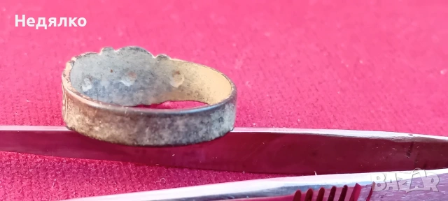 Стар "царски" годежен пръстен,"Бъди ми вярна", снимка 12 - Антикварни и старинни предмети - 53111676