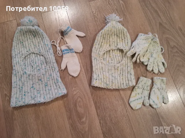 Летни и зимни шапки, шал, ръкавици 1-3 години, снимка 8 - Бебешки шапки - 38158011
