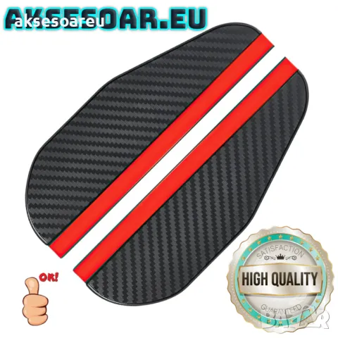 Карбонови закрилки за предпазване на огледала от дъжд и кал гъвкав протектор сенник за огледало, снимка 5 - Аксесоари и консумативи - 47865677