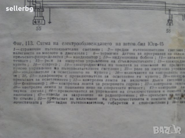 Схема на ел окабеляването на автомобили от съветския блок / СССР, снимка 2 - Колекции - 31240339