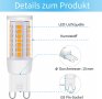 G9 LED BULB  3W/3000K/46 диода - пакет 5 броя, снимка 2