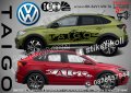 Volkswagen T-CROSS стикери надписи лепенки фолио SK-SJV1-VW-TC, снимка 3
