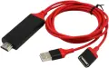 HDMI кабел за телефон към телевизор iPhone iPad Android Цифров AV адаптер , снимка 1