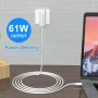 Ново зарядно 61W за таблет Mac Book Pro,Switch, Samsung Стенен адатпер с кабел, снимка 7