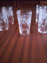 Чаши за ракия, рьчно гравирани, старинни, снимка 5