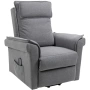 HOMCOM Реклайнер с асистент за повдигане, масажен фотьойл, снимка 5