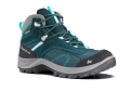 QUECHUA НЕПРОМОКАЕМИ ТУРИСТИЧЕСКИ ОБУВКИ  MH100 MID, ТЮРКОАЗ  номер 39, снимка 2