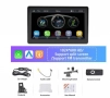 Монитор за кола, 7 инча екран, 1024x600 резолюция, MP5, Carplay, Android Auto, GPS, Bluetooth, Радио, снимка 4