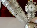 Калаена чаша,бокал Ухажване,Сватосване,Сватба. , снимка 7