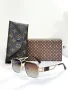 Слънчеви очила с UV400 защита с ПОДАРЪК🎁калъф и кутия Versace😎Louis Vuitton 😎 Код D1418, снимка 3