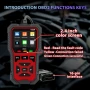Full OBD2 EOBD автомобилен диагностичен кодочетец V539 , снимка 3