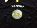 DFU Diadora маркова съдийска реферска тениска винтидж размер Л, снимка 3