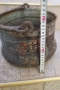Старо медно котле за декорация , снимка 4