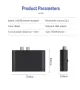 Bluetooth 5.3 аудио приемник 1TECH BLS-B21, NFC, AUX, RCA, Hands-Free, 2 телефона, снимка 17