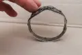 Посребрена гривна за градска носия, снимка 6