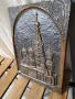 медно пано от Москва на храм Василий Блажени, снимка 5