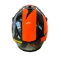Кросова каска, За мотор, Атв и велосипед, S и M размер, Сив с оранжев, снимка 6