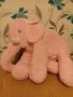  Плюшено Слонче - Детска розова възглавница - играчка за момиче, снимка 1 - Плюшени играчки - 44493258