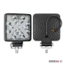 Квадратен LED прожектор с вграден мигач 11 x 11 cm, снимка 3