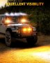 15.5 cm 7D Диоден Прожектор Халоген Лед Бар 120W Комбиниранa Бяла и Жълта светлина, снимка 6