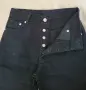 Дамски черни дънки Levi’s 501, W27 L32, снимка 5