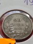 Монета 20 лева 1940г. Царство България за колекция декорация - 24721, снимка 11
