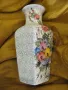 Авторска порцеланова ваза ,ръчно рисувана, подпис, снимка 6