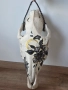Конски череп за декорация - ръчно рисуван, снимка 9