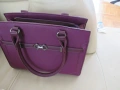 Нова лилава дамска чанта, снимка 9