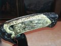 изящен нож върху поставка 30х15х10см 1411201856, снимка 4