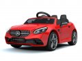 Акумулаторен КОЛА Licensed Mercedes Benz SLC300 12V с меки гуми с Кожена седалка, снимка 2