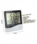 Термометър за дома 3в1 с дигитален дисплей, влагометър и часовник, снимка 4