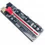 Светещ LED riser 010s PCI-E X1 to PCIE X16 , снимка 3